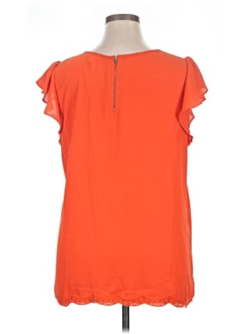 Eyeshadow Short Sleeve Blouse (view 2)