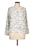 Buffalo by David Bitton Animal Print Silver Pullover Sweater Size L - photo 1