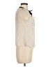 Miss Selfridge Ivory Sleeveless Button-Down Shirt Size 8 - photo 4