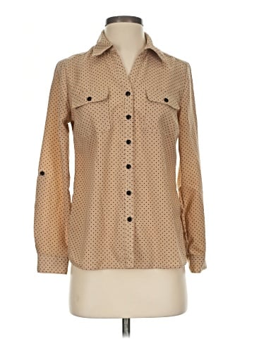 NY Collection Long Sleeve Blouse (view 1)
