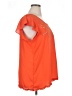 Eyeshadow 100% Polyester Orange Short Sleeve Blouse Size 1X - photo 4