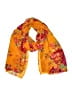 Unbranded Floral Orange Scarf One size - photo 1