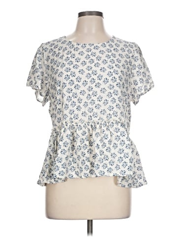 Maurices Short Sleeve Blouse (view 1)