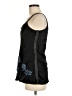 Tricot Chic 100% Silk Black Sleeveless Top Size 6 - photo 5