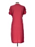 W by Worth 100% Polyester Solid Red Casual Dress Size 10 - photo 2