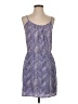 Aqua 100% Polyester Chevron-herringbone Blue Casual Dress Size S - photo 1