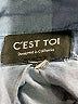C'est Toi 100% Tencel Blue Long Sleeve Button-Down Shirt Size M (estimated) - photo 7