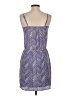 Aqua 100% Polyester Chevron-herringbone Blue Casual Dress Size S - photo 2