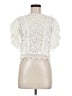 Milly Ivory Short Sleeve Blouse Size 6 - photo 1