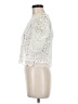 Milly Ivory Short Sleeve Blouse Size 6 - photo 5