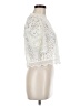 Milly Ivory Short Sleeve Blouse Size 6 - photo 4