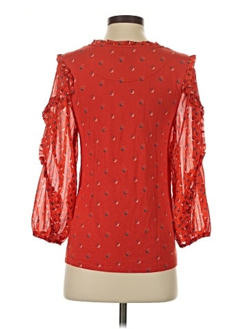 Maeve by Anthropologie 3/4 Sleeve Blouse (view 2)