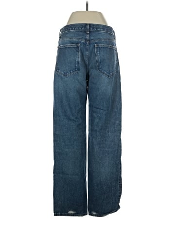 Madewell The Dean Easy Straight Jean in Greendale Wash (view 2)