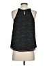 Michel Black Sleeveless Blouse Size S - photo 2