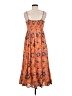 Cleobella Paisley Orange Casual Dress Size M - photo 2
