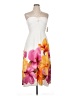 Trixxi 100% Polyester Tropical White Cocktail Dress Size XL - photo 1
