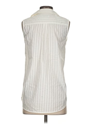 Equipment Sleeveless Button-Down Shirt (view 2)