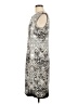 Karin Stevens Graphic Gray Cocktail Dress Size 6 - photo 5