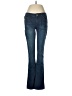 DKNY Jeans Hearts Blue Jeans Size 6 - photo 1