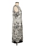Karin Stevens Graphic Gray Cocktail Dress Size 6 - photo 4