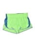 Nike 100% Polyester Color Block Green Athletic Shorts Size S - photo 1