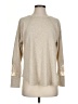 Jun & Ivy Metallic Tan Pullover Sweater Size XS - photo 1