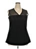 Atelier Black Sleeveless Blouse Size 2X - photo 1