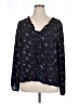 Korye 100% Rayon Black 3/4 Sleeve Blouse Size XL - photo 1