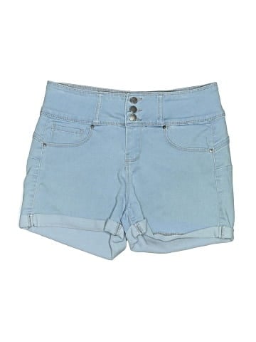 Wax Jean Denim Shorts (view 1)