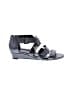 Ros Hommerson Black Wedges Size 10 1/2 - photo 1