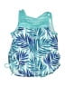 Unbranded Print Blue Swimsuit Top Size XXL - photo 2