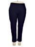 Allison Daley Solid Blue Active Pants Size 2X - photo 1