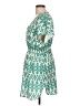 Unbranded Print Green Casual Dress Size L - photo 5