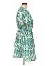 Unbranded Print Green Casual Dress Size L - photo 4