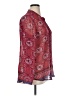 Kut from the Kloth Paisley Red Long Sleeve Blouse Size XL - photo 4