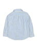 Janie and Jack 100% Cotton Stripes Blue Long Sleeve Button-Down Shirt Size 3 - photo 2