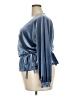 LC Lauren Conrad Blue Long Sleeve Blouse Size XXL - photo 5