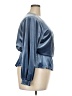 LC Lauren Conrad Blue Long Sleeve Blouse Size XXL - photo 4