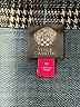 Vince Camuto Houndstooth Teal Blazer Size 10 - photo 6
