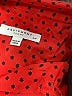 Equipment Polka Dots Red Long Sleeve Blouse Size S - photo 7