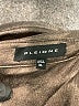 Pleione 100% Polyester Metallic Brown Long Sleeve Blouse Size XL - photo 7