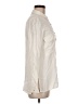 Zara Basic 100% Viscose Ivory Long Sleeve Button-Down Shirt Size M - photo 4
