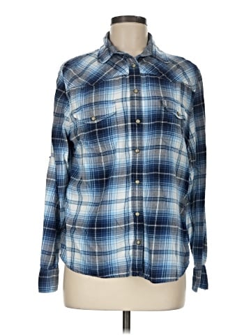 Jachs Girlfriend Long Sleeve Button-Down Shirt (view 1)