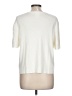 H&M Ivory Short Sleeve Top Size L - photo 2