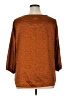 DressBarn Brown 3/4 Sleeve Top Size 1X - photo 2