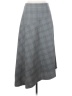 DKNY Argyle Gray Formal Skirt Size 0 - photo 1