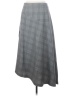 DKNY Argyle Gray Formal Skirt Size 0 - photo 2