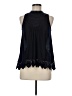 Xhilaration Black Sleeveless Blouse Size M - photo 1