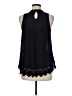 Xhilaration Black Sleeveless Blouse Size M - photo 2