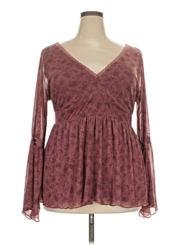 Torrid Long Sleeve Blouse (view 1)